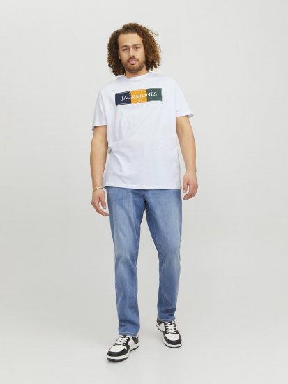 Jack & Jones Codyy T-Shirt White - Pólók - Nagyméretű pólók - 2XL-14XL