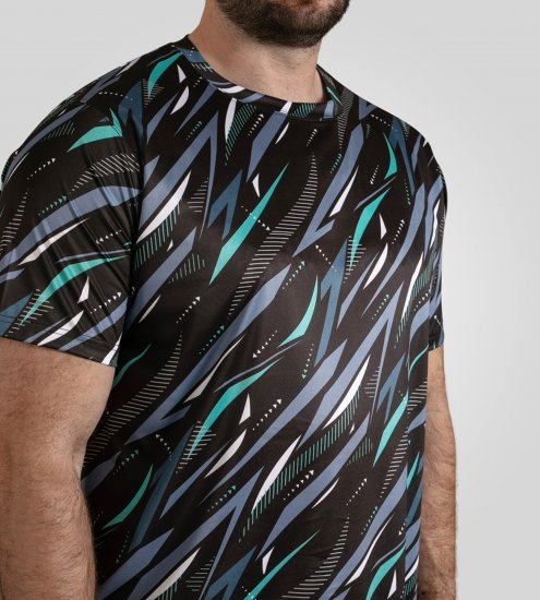 D555 Nottingham T-shirt Lightweight Black - Pólók - Nagyméretű pólók - 2XL-14XL