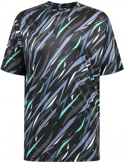 D555 Nottingham T-shirt Lightweight Black - Pólók - Nagyméretű pólók - 2XL-14XL