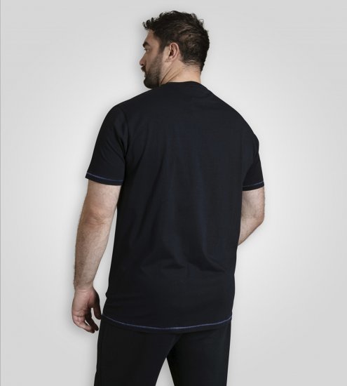 D555 Birkenhead T-Shirt Gas Monkey Garage Navy - Pólók - Nagyméretű pólók - 2XL-14XL