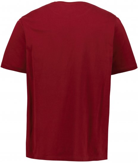 JP1880 AC/DC T-Shirt Rust Red - Zenekaros pólók - 