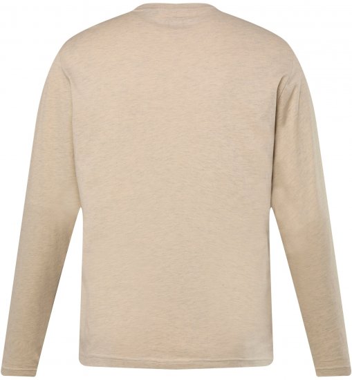 JP1880 T-Shirt Long Sleeve Hawk Off-White TALL - FÉRFIRUHÁZAT MT-6XLT - TALL-méretek