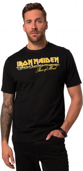 JP1880 Iron Maiden Piece Of Mind T-Shirt Black - Zenekaros pólók - 