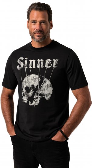JP1880 T-Shirt Sinner Black - Pólók - Nagyméretű pólók - 2XL-14XL