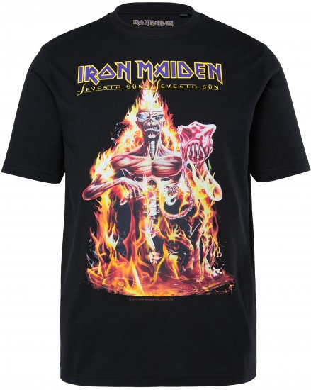 JP1880 Iron Maiden Seventh Son T-Shirt Black - Zenekaros pólók - 