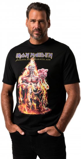 JP1880 Iron Maiden Seventh Son T-Shirt Black - Zenekaros pólók - 