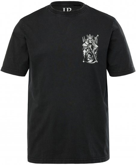 JP1880 T-Shirt Vintage Skeleton Black - Pólók - Nagyméretű pólók - 2XL-14XL