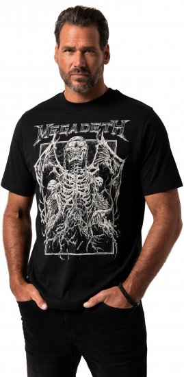 JP1880 Megadeth T-shirt Black - Zenekaros pólók - 