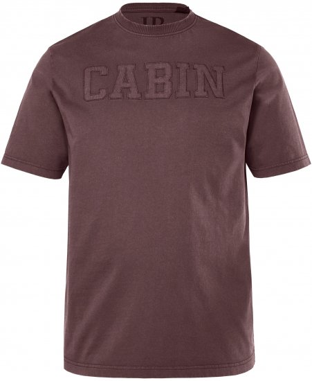 JP1880 T-Shirt Cabin Vintage Mocha TALL - FÉRFIRUHÁZAT MT-6XLT - TALL-méretek