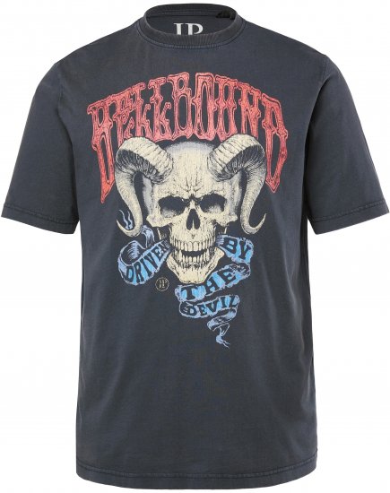 JP1880 T-Shirt Driven By The Devil Black - Pólók - Nagyméretű pólók - 2XL-14XL