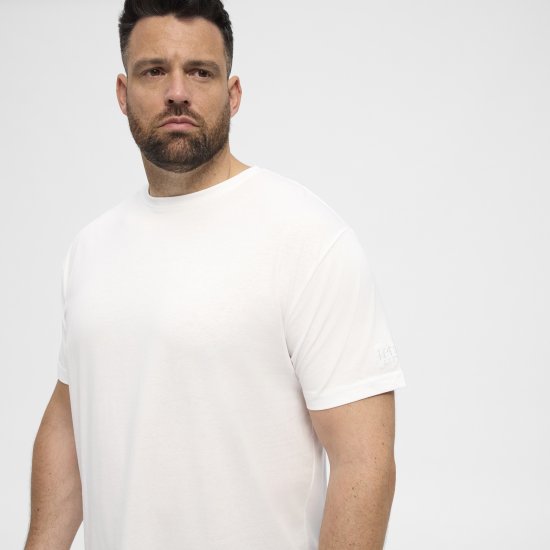 North Latitude T-Shirt O-Neck White TALL - TALL pólók - TALL Pólók
