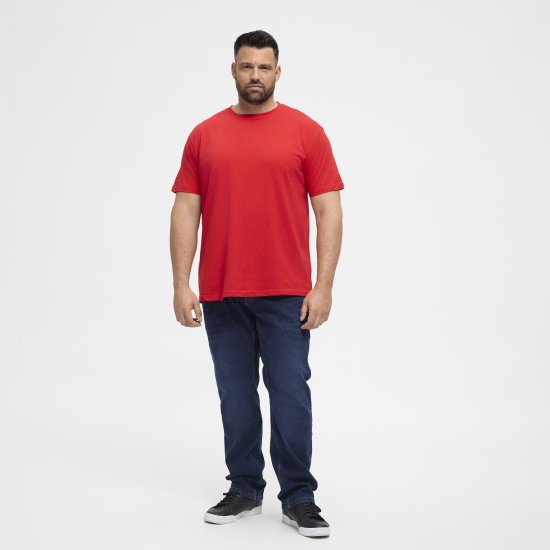 North Latitude T-Shirt O-Neck Red TALL - TALL pólók - TALL Pólók