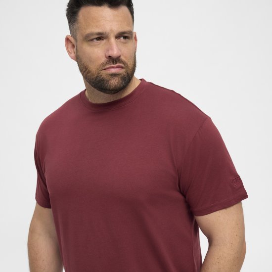 North Latitude T-Shirt O-Neck Bordeaux TALL - TALL pólók - TALL Pólók