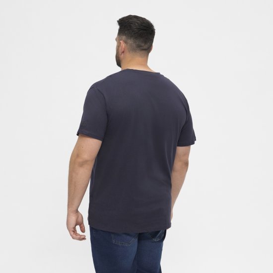 North Latitude T-Shirt O-Neck Navy Blue TALL - TALL pólók - TALL Pólók