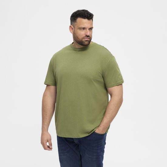 North Latitude T-Shirt O-Neck Olive Green TALL - TALL pólók - TALL Pólók