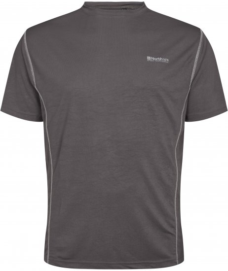 North Latitude T-Shirt Tech Grey TALL - FÉRFIRUHÁZAT MT-6XLT - TALL-méretek