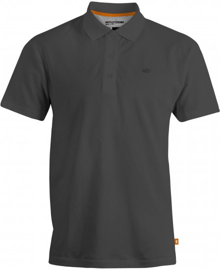 Motley Denim Bratislava Polo Charcoal - Pólóingek - Galléros Pólók 2XL-8XL - Pólóingek 2XL-8XL
