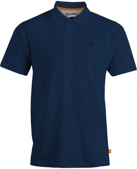 Motley Denim Bratislava Polo Navy - Pólóingek - Galléros Pólók 2XL-8XL - Pólóingek 2XL-8XL