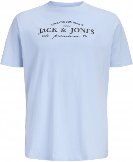 Jack & Jones Kevin Póló Kék - Pólók - Nagyméretű pólók - 2XL-14XL