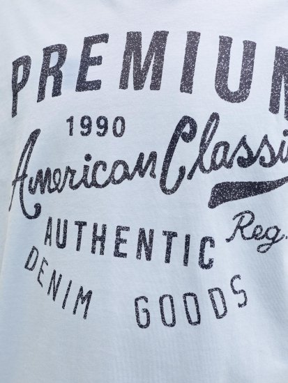 Jack & Jones Alex Póló Világoskék - Pólók - Nagyméretű pólók - 2XL-14XL