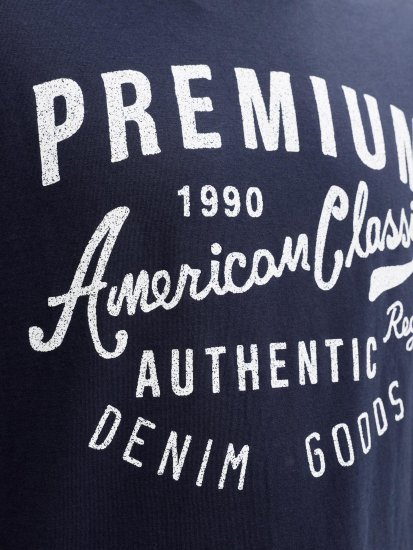 Jack & Jones Alex Póló Sötétkék - Pólók - Nagyméretű pólók - 2XL-14XL
