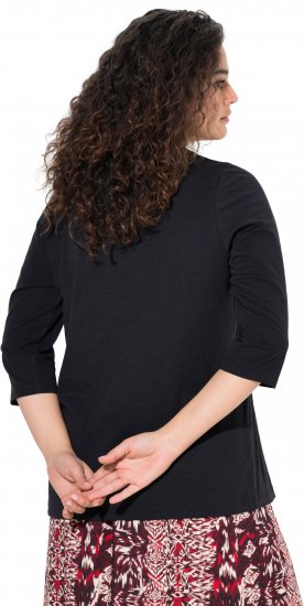 Ulla Popken Timeless Love 3/4 Sleeve Graphic Tee - Pólók - 