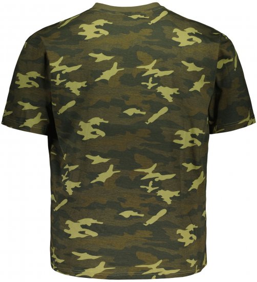 Big Bones X2175 Camo T-Shirt Green - Pólók - Nagyméretű pólók - 2XL-14XL