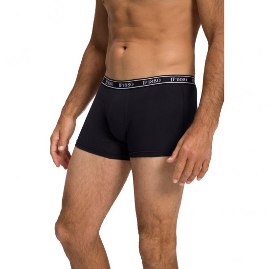 JP1880 Boxershorts Flexnamic 2-Pack Black - Alsónemű & strandruhák - Nagyméretű Alsónemű 2XL-8XL