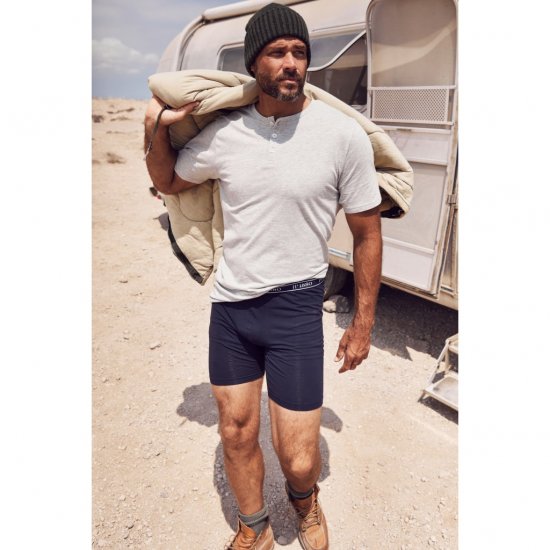 JP1880 Boxers Long OEKO-TEX Flexnamic Navy - Alsónemű & strandruhák - Nagyméretű Alsónemű 2XL-8XL