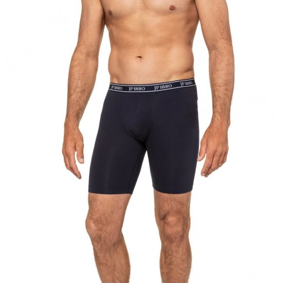 JP1880 Boxers Long OEKO-TEX Flexnamic Navy - Alsónemű & strandruhák - Nagyméretű Alsónemű 2XL-8XL