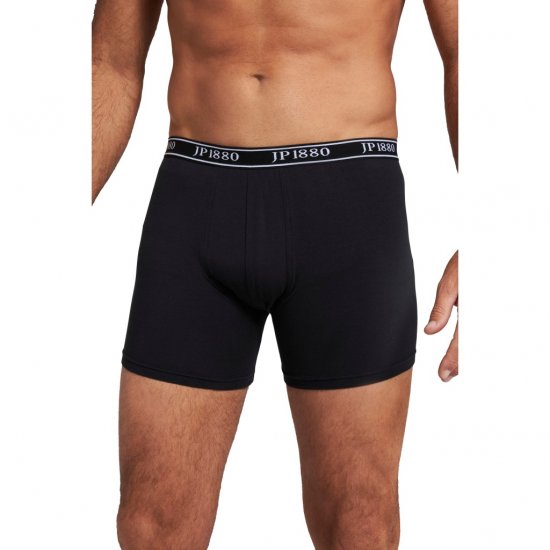 JP1880 Boxershorts FLEXNAMIC Black - Alsónemű & strandruhák - Nagyméretű Alsónemű 2XL-8XL