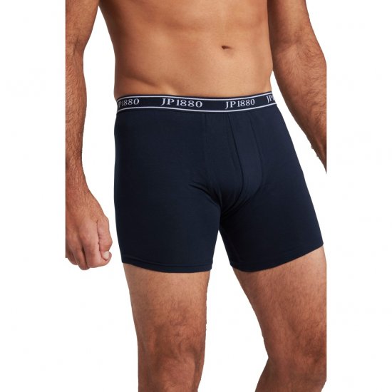JP1880 Boxershorts FLEXNAMIC 2-Pack Dark Navy - Alsónemű & strandruhák - Nagyméretű Alsónemű 2XL-8XL