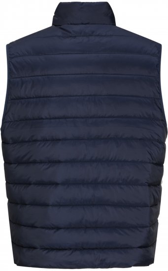 Jack & Jones Louis Light Bodywarmer Puffer Gilet Navy - Mellények - Mellények nagy méretekben