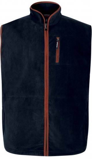 Espionage FL047 Microfleece Gilet Navy - Mellények - Mellények nagy méretekben