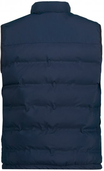 JP1880 Quilted Gilet Stand-up Collar Navy - Kabátok - Nagyméretű Kabátok - 2XL-8XL