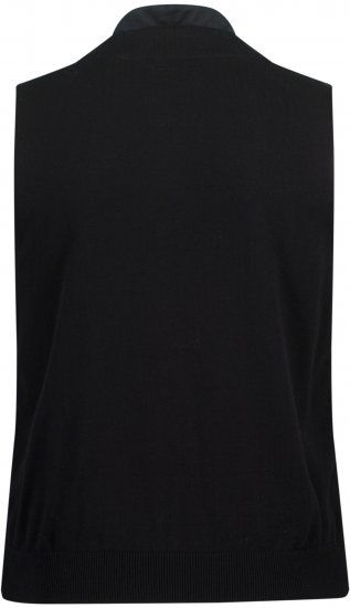JP1880 Velvet Vest Traditional Black - Minden ruházat - Nagyméretű férfi ruhák