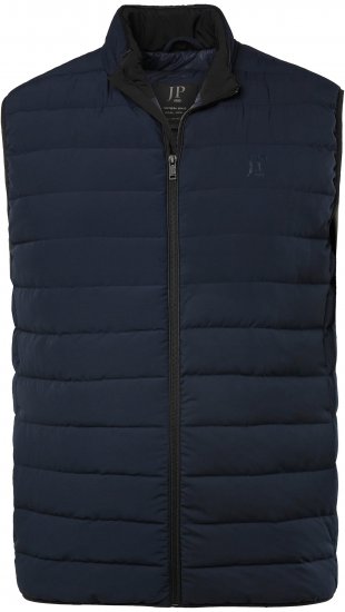 JP1880 Quilted Vest Techno Down Padding Navy - Kabátok - Nagyméretű Kabátok - 2XL-8XL