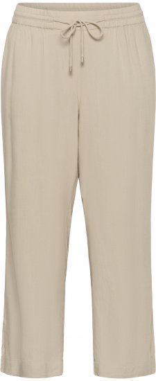 Kaffe Curve Mille Wide Pants Feather Grey - Szövetnadrágok - 