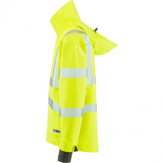 Leo Dartmoor Ecoviz 15K Performance+ Breathable Bomber Jacket Hi-Vis Yellow - Munkaruha - Nagyméretű Munkaruha 3XL-6XL