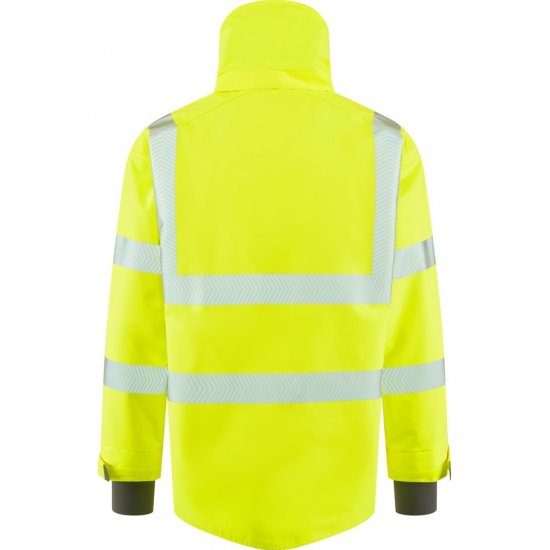 Leo Dartmoor Ecoviz 15K Performance+ Breathable Bomber Jacket Hi-Vis Yellow - Munkaruha - Nagyméretű Munkaruha 3XL-6XL