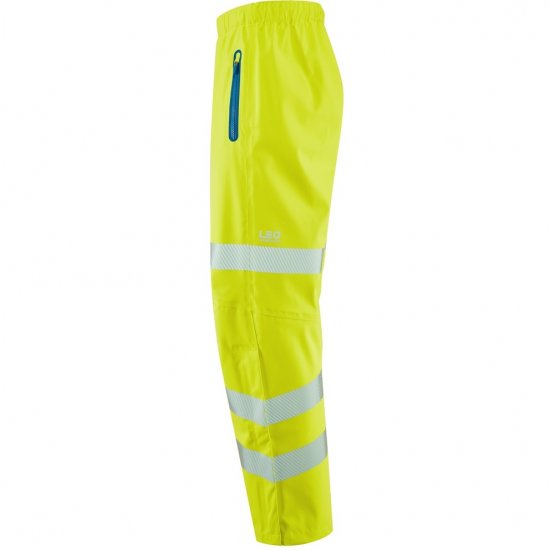Leo Lundy Ltec 20K High Performance Breathable Waterproof Ov Hi-Vis Yellow - Munkaruha - Nagyméretű Munkaruha 3XL-6XL
