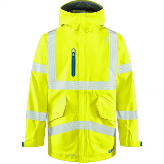 Leo Marisco LTEC 20K High Performance Breathable Waterproof Hi-Vis Yellow - Munkaruha - Nagyméretű Munkaruha 3XL-6XL