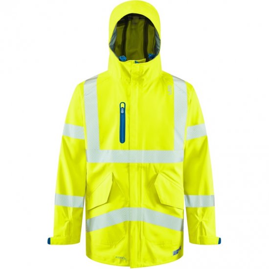 Leo Marisco LTEC 20K High Performance Breathable Waterproof Hi-Vis Yellow - Munkaruha - Nagyméretű Munkaruha 3XL-6XL