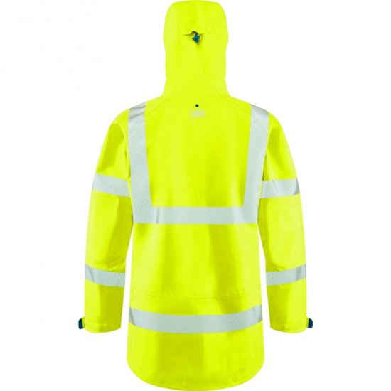 Leo Marisco LTEC 20K High Performance Breathable Waterproof Hi-Vis Yellow - Munkaruha - Nagyméretű Munkaruha 3XL-6XL