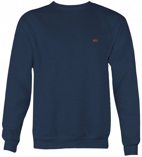 Motley Denim Oslo Sweatshirt Dark Indigo - Pulóverek & kapucnis pulóverek - Pulóverek & Kapucnis pulóver 2XL-12XL