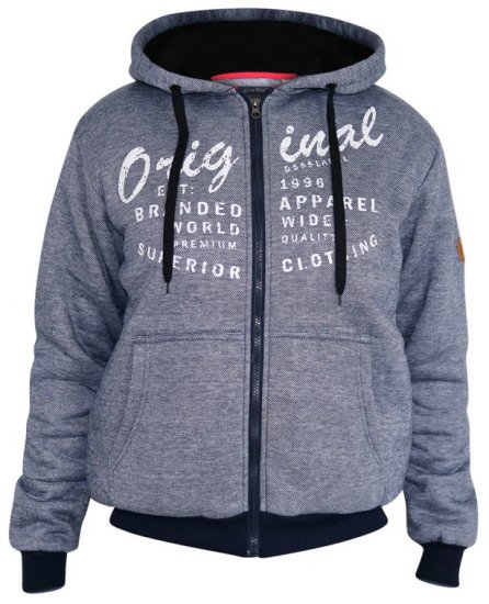 D555 Murdoch Sherpa Lined Hoodie - Pulóverek & kapucnis pulóverek - Pulóverek & Kapucnis pulóver 2XL-12XL
