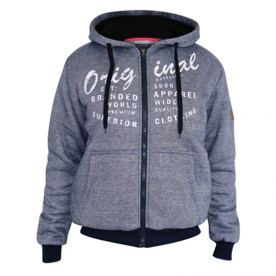 D555 Murdoch Sherpa Lined Hoodie - Pulóverek & kapucnis pulóverek - Pulóverek & Kapucnis pulóver 2XL-12XL