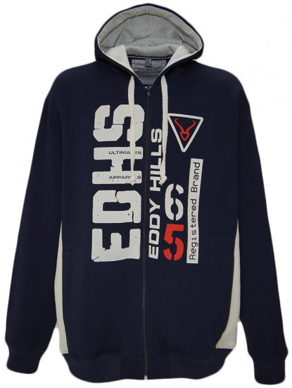EDDY HILLS EDHS Hoodie Navy - Pulóverek & kapucnis pulóverek - Pulóverek & Kapucnis pulóver 2XL-12XL