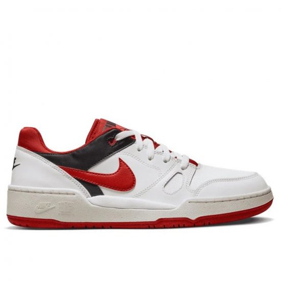 Nike FULL FORCE LO Men Sneakers Red-White - Férfi cipők 40-52 - 