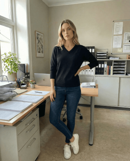 Nora Mikken GELINA Sweater Black - NŐI RUHÁZAT XS-XXL - 